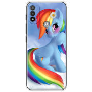 Чехол BoxFace Motorola E20 My Little Pony Rainbow Dash