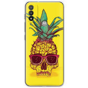 Чехол BoxFace Motorola E20 Pineapple Skull