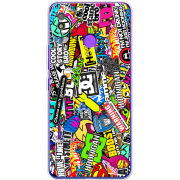 Чехол BoxFace Tecno POP 4 Multicolored Inscriptions