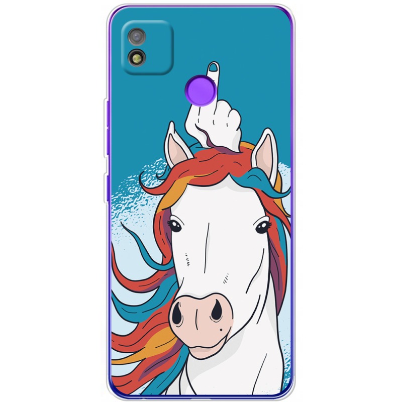 Чехол BoxFace Tecno POP 4 Fuck Unicorn