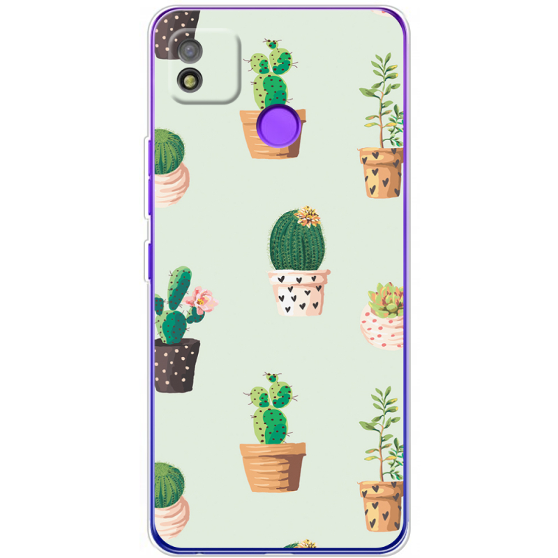 Чехол BoxFace Tecno POP 4 L-green Cacti