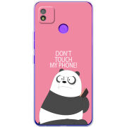Чехол BoxFace Tecno POP 4 Dont Touch My Phone Panda