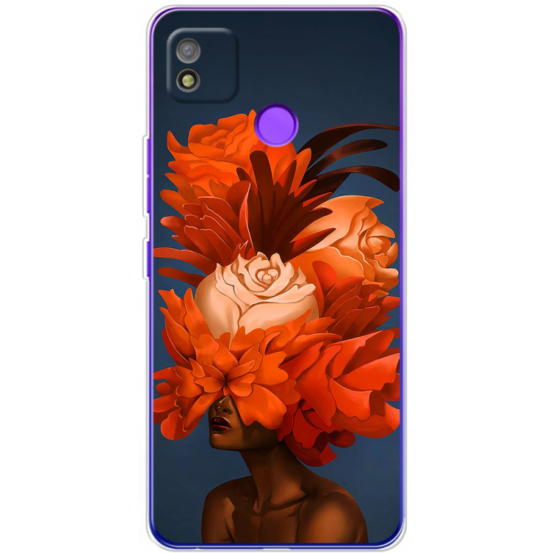 Чехол BoxFace Tecno POP 4 Exquisite Orange Flowers