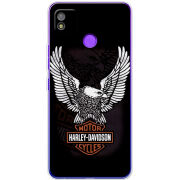 Чехол BoxFace Tecno POP 4 Harley Davidson and eagle