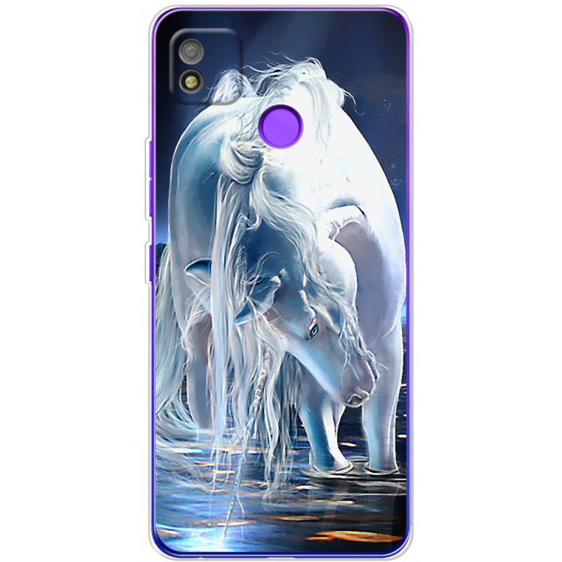 Чехол BoxFace Tecno POP 4 White Horse