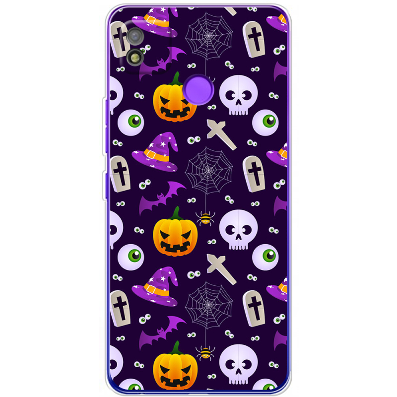 Чехол BoxFace Tecno POP 4 Halloween Purple Mood