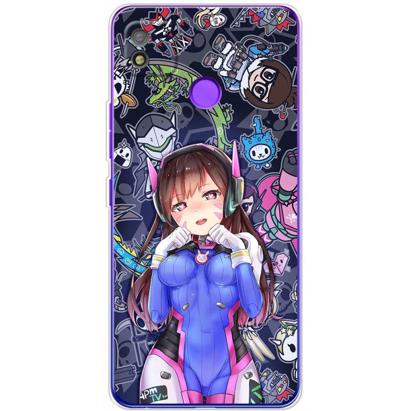 Чехол BoxFace Tecno POP 4 Overwatch D.VA