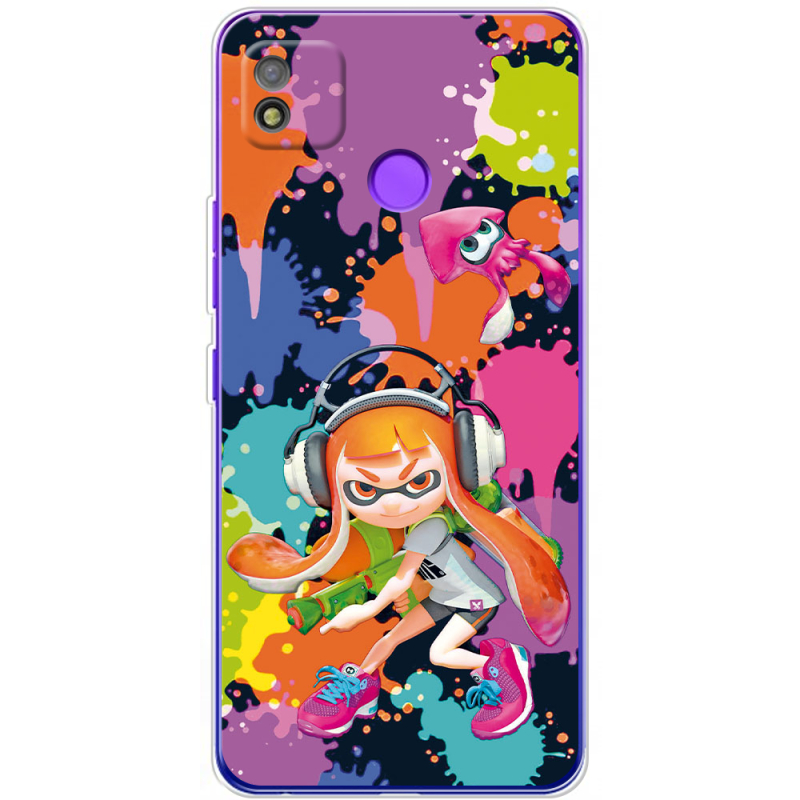 Чехол BoxFace Tecno POP 4 Splatoon Inklings