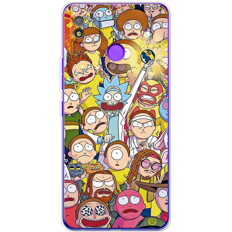 Чехол BoxFace Tecno POP 4 Rick and Morty