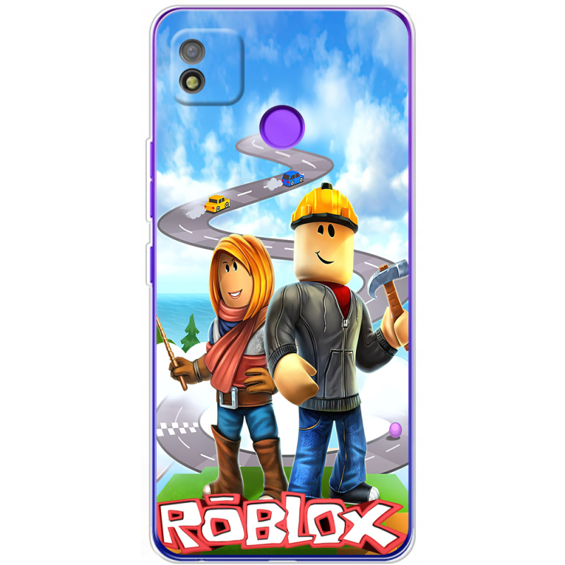 Чехол BoxFace Tecno POP 4 Roblox Білдерман