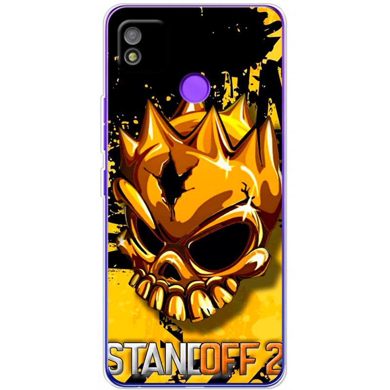 Чехол BoxFace Tecno POP 4 StandOff 2 gold