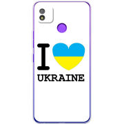 Чехол BoxFace Tecno POP 4 I love Ukraine