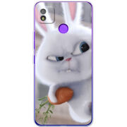 Чехол BoxFace Tecno POP 4 Rabbit Snowball