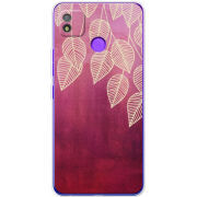 Чехол BoxFace Tecno POP 4 Gold Leaves