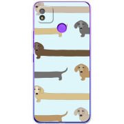 Чехол BoxFace Tecno POP 4 Dachshund