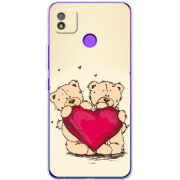 Чехол BoxFace Tecno POP 4 Teddy Bear Love