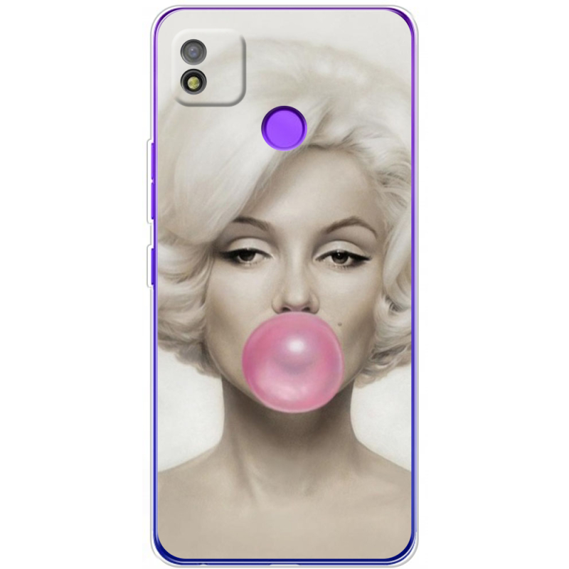 Чехол BoxFace Tecno POP 4 Marilyn Monroe Bubble Gum