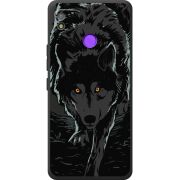 Черный чехол BoxFace Tecno POP 4 Wolf