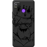 Черный чехол BoxFace Tecno POP 4 Bear King