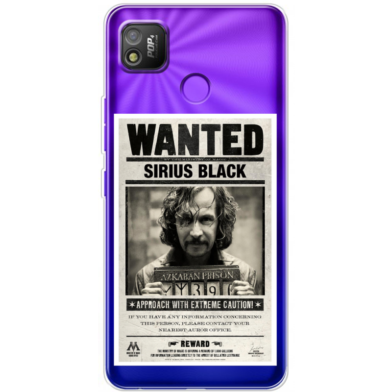 Прозрачный чехол BoxFace Tecno POP 4 Sirius Black