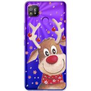 Прозрачный чехол BoxFace Tecno POP 4 Winter Deer