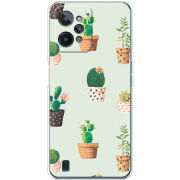 Чехол BoxFace Realme C31 L-green Cacti