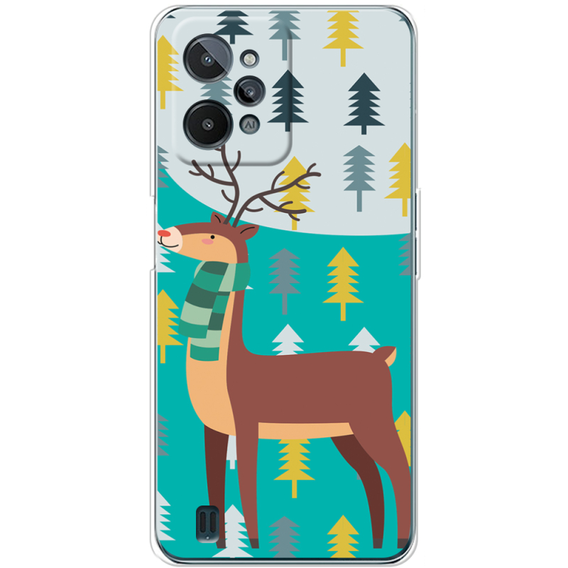 Чехол BoxFace Realme C31 Foresty Deer