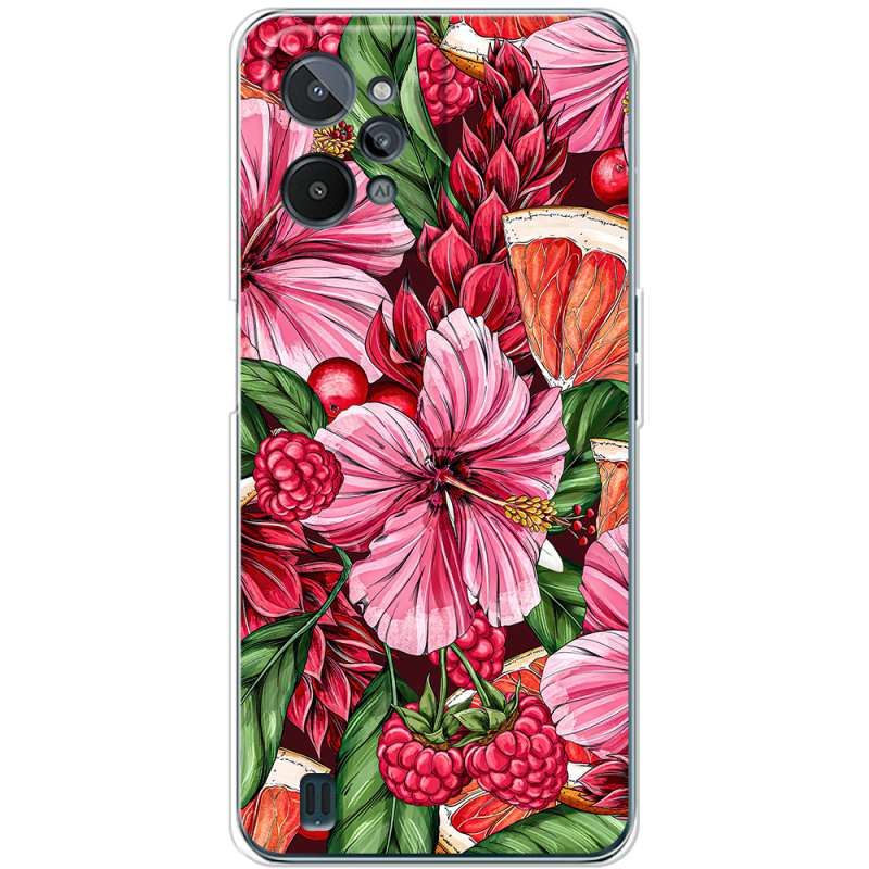 Чехол BoxFace Realme C31 Tropical Flowers