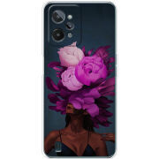 Чехол BoxFace Realme C31 Exquisite Purple Flowers