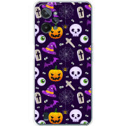 Чехол BoxFace Realme C31 Halloween Purple Mood