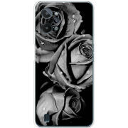 Чехол BoxFace Realme C31 Black and White Roses