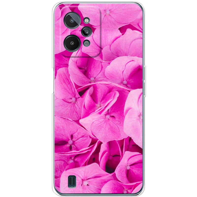 Чехол BoxFace Realme C31 Pink Flowers