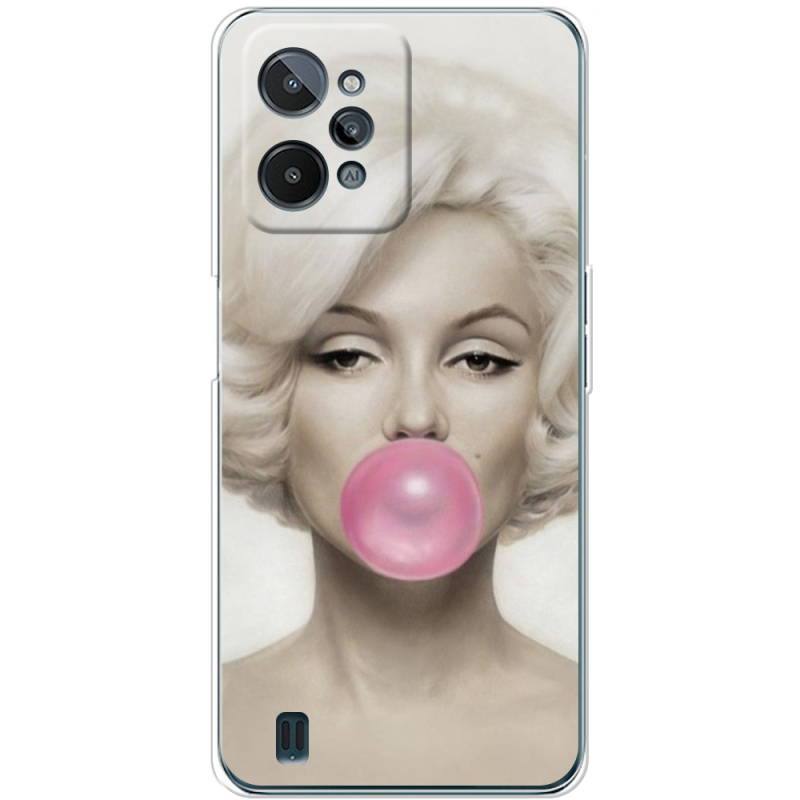 Чехол BoxFace Realme C31 Marilyn Monroe Bubble Gum