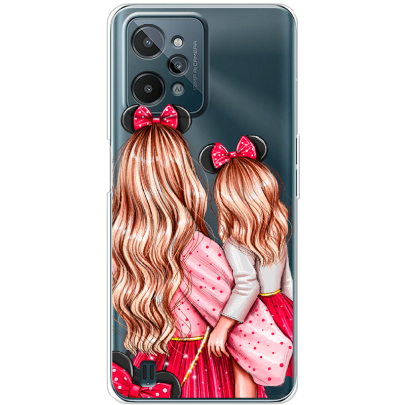 Прозрачный чехол BoxFace Realme C31 Mouse Girls