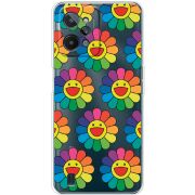 Прозрачный чехол BoxFace Realme C31 Hippie Flowers