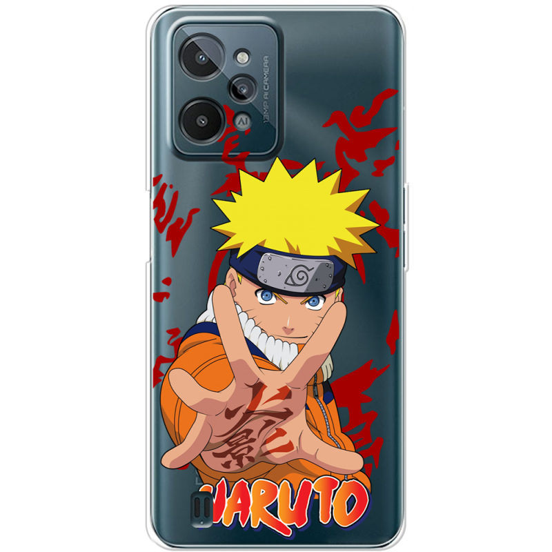 Прозрачный чехол BoxFace Realme C31 Naruto