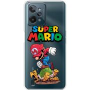 Прозрачный чехол BoxFace Realme C31 Super Mario