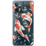 Прозрачный чехол BoxFace Realme C31 Japanese Koi Fish