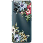 Прозрачный чехол BoxFace Realme C31 Floral