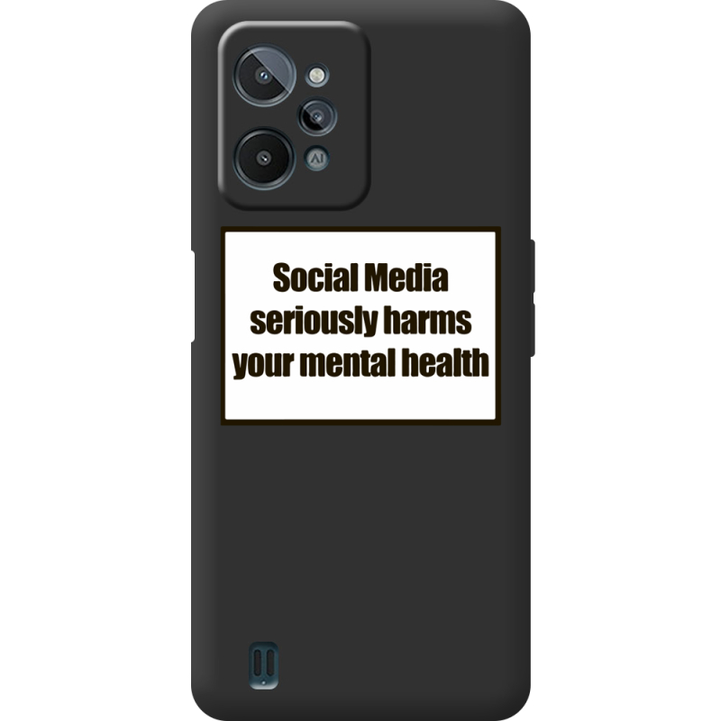 Черный чехол BoxFace Realme C31 