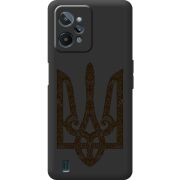 Черный чехол BoxFace Realme C31 Ukrainian Trident
