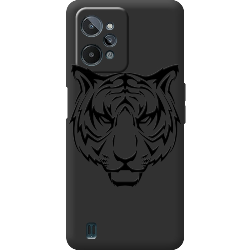 Черный чехол BoxFace Realme C31 Tiger