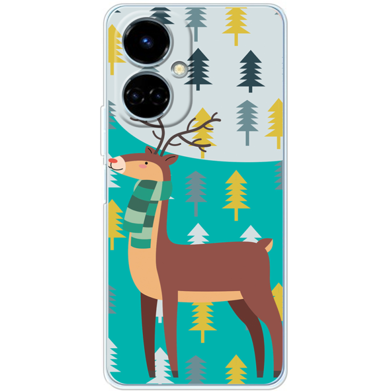 Чехол BoxFace Tecno Camon 19 / 19 Pro Foresty Deer