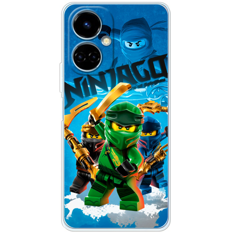 Чехол BoxFace Tecno Camon 19 / 19 Pro Lego Ninjago