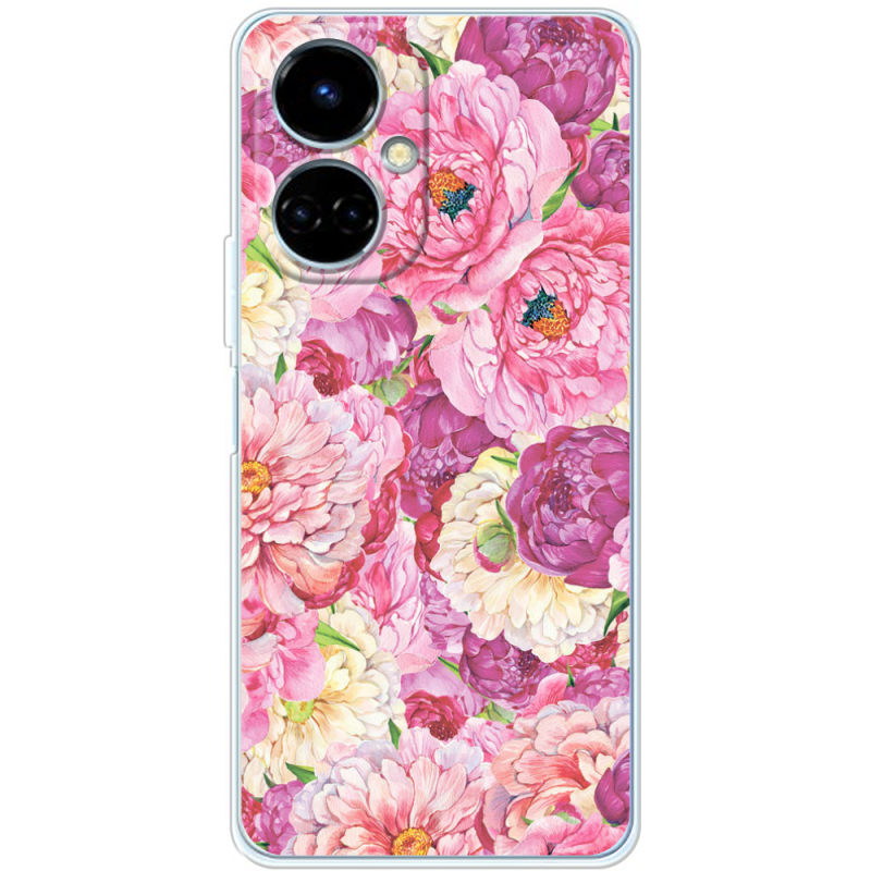 Чехол BoxFace Tecno Camon 19 / 19 Pro Pink Peonies