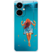 Чехол BoxFace Tecno Camon 19 / 19 Pro Girl In The Sea