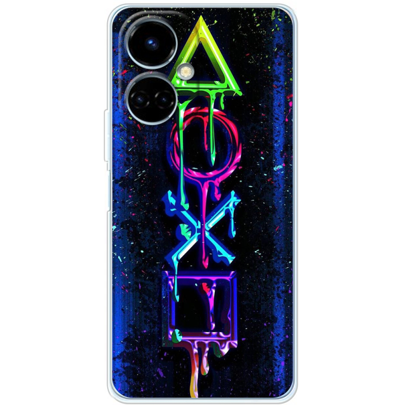 Чехол BoxFace Tecno Camon 19 / 19 Pro Graffiti symbols