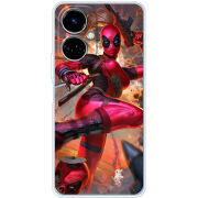 Чехол BoxFace Tecno Camon 19 / 19 Pro Woman Deadpool