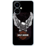 Чехол BoxFace Tecno Camon 19 / 19 Pro Harley Davidson and eagle