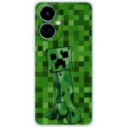 Чехол BoxFace Tecno Camon 19 / 19 Pro Minecraft Creeper